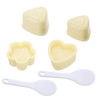Triangle Sushi Mold,Heart-shaped Sushi Mold, Plum Blossom Sushi Mold Form