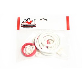 Game Room Guys 1977 Bally Eight Ball Pinball White Rubber Ring Kit