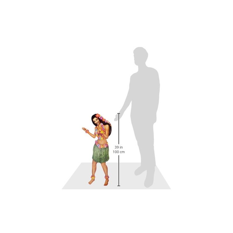 Beistle Jointed Hula Girl