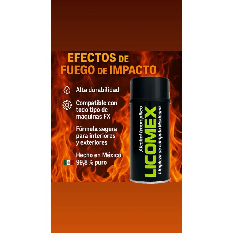 10 Piezas De Repuesto Para Máquina De Fuego Licomex 440ml