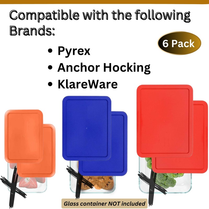 3, 6 & 11 Cup Orange, Blue, Red Replacement Lids/Covers