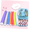DOITOOL 42pcs Hair Rollers Hair Curling Rubber Rods Soft Curlers