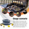 30FT 3/4-Inch Natural Gas Conversion Kit, 3/4-Inch Natural Gas Hose