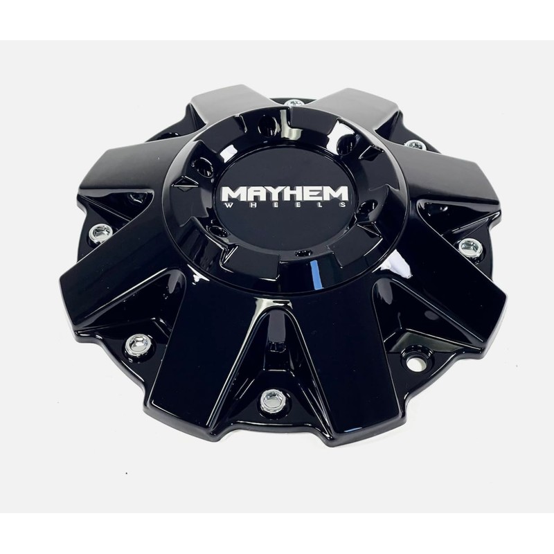 Mayhem Wheels Gloss Black C108040B01 806804B C-231-2 C-231-1-2 Center Cap