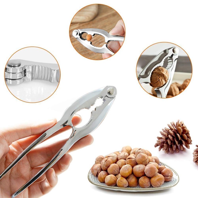 GLE2016 Seafood Cracker Set Nutcrackers Tools Including 4 Crab Crackers,4