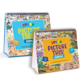 Picture Book and Emotion Cards, Picture Stories SEL Story Cards, Homeschooling, Autism Activities, Educational Busy Book for Preschool Activities (Picture This 1 & 2)