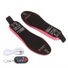 Heated Insoles DIY Cuttable Smart Remote Control USB Rechargeable Electric