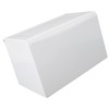Toilet Paper Holder with Shelf Space Aluminum Waterproof Wall Mounted