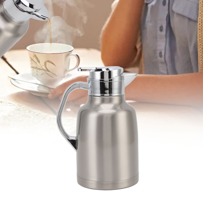 304 Stainless Steel Thermal Tea Pot Insulated Coffee Pot Hotel