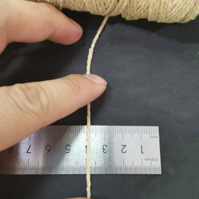 Binwat Macrame Cord Natural Macrame Cotton Cord Craft Cord Spool