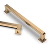 Asidrama 10 Pack 7 Inch(177mm) Champagne Bronze Kitchen Cabinet Handles,