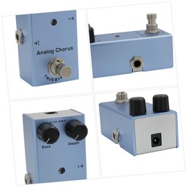 Generic Guitar Delay Pedal Bypass Switching Metal Design Compact for Live Performance for Electric Guitar Bass Professional Analog Effect