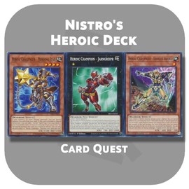 Generic Complete Custom Deck for Yu-Gi-Oh! ZEXAL - Nistro's Heroic (Heroic Challenger & Heroic Champion) Xyz Deck