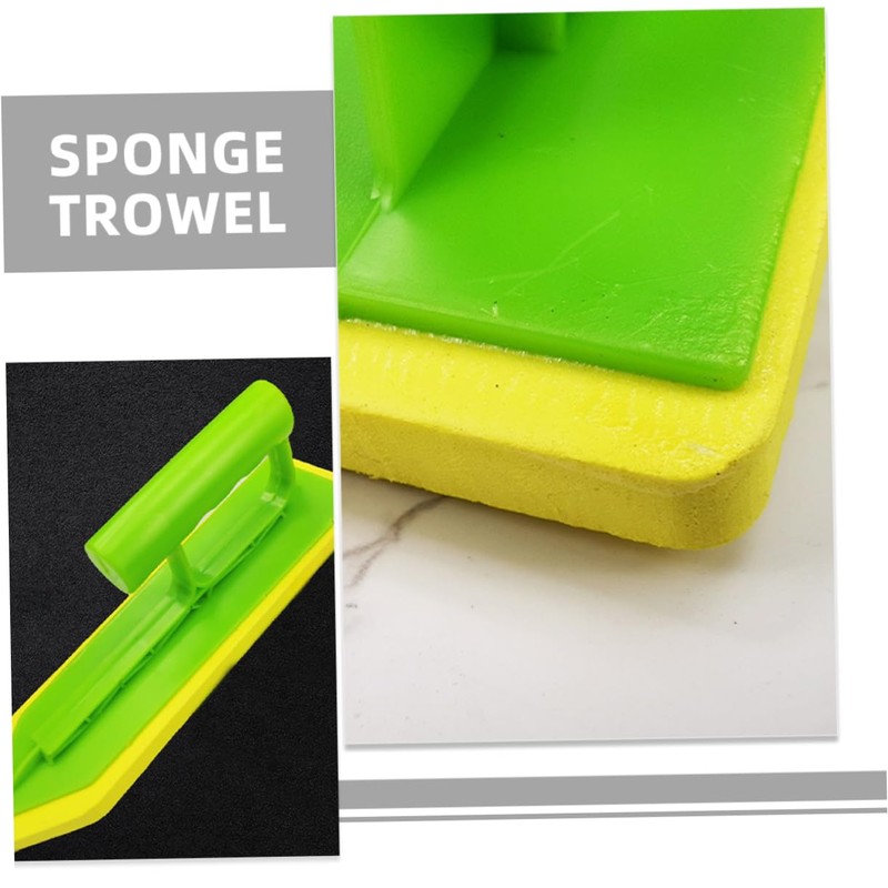 Operitacx 2pcs Multi Function Sponge Trowel Tool Convenient Handheld Grout