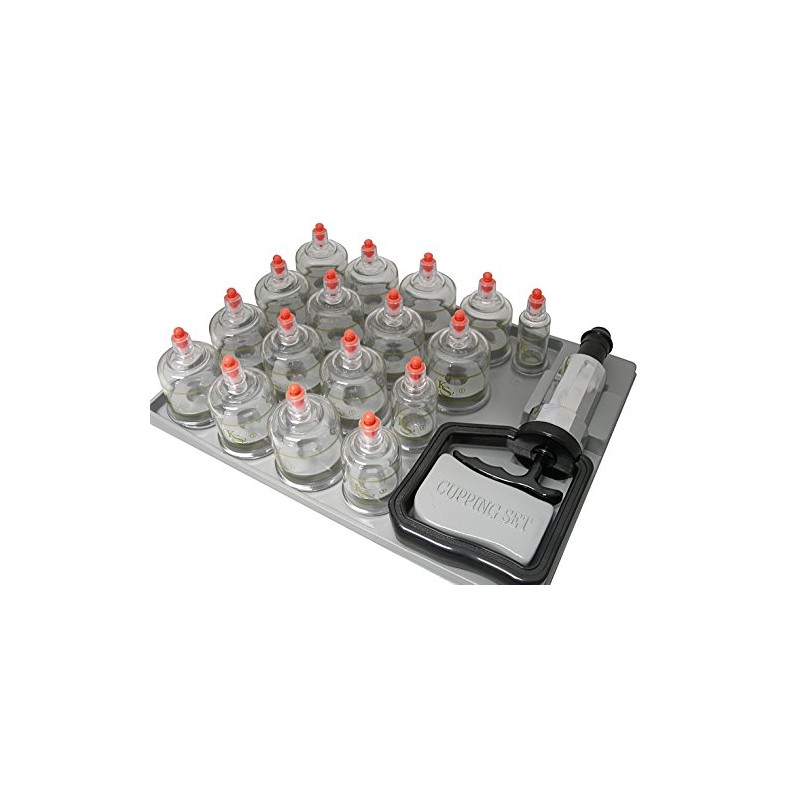 Professional Cupping Set *Made in Korea* (17 Cups) with Extension