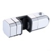 Duschkopfhalter, verstellbare Chrom-Duschstange, Schieberstange mit 360-Grad-Drehung, 15 mm-30 mm abnehmbare