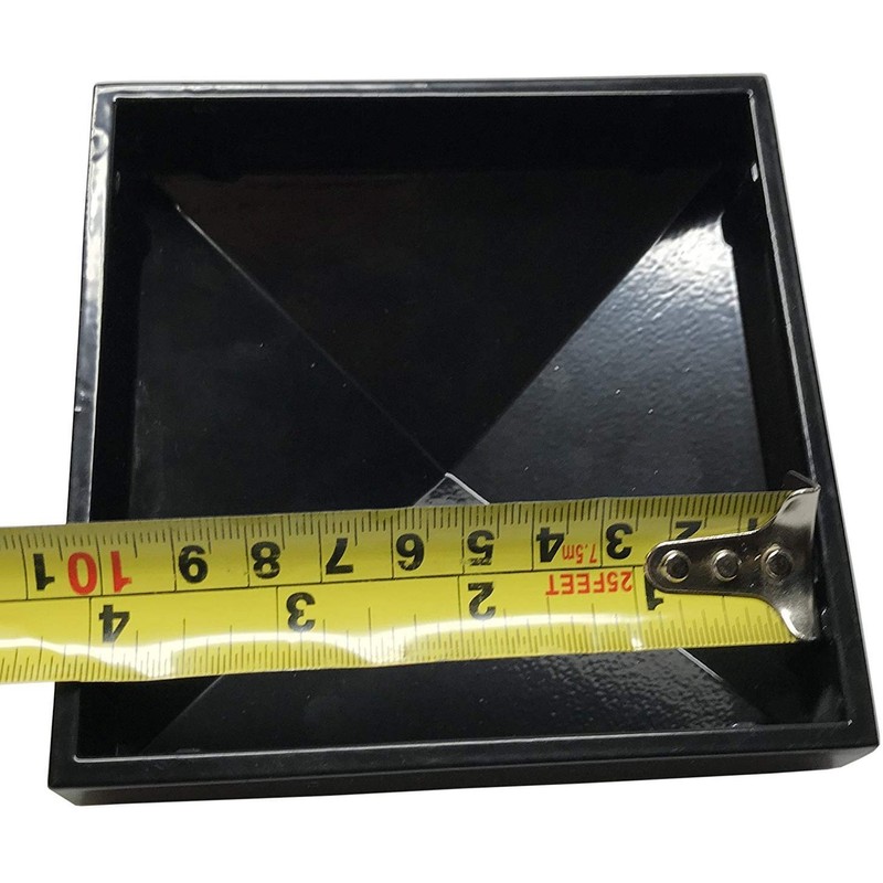 Decorex Hardware 4" x 4" Aluminum Pyramid Post Cap for