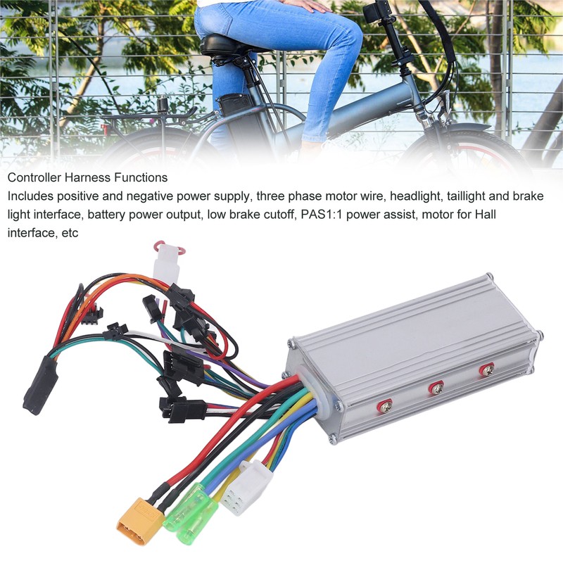 Bike Controller S866 LCD Display Replacement Brushless Controller Kit for
