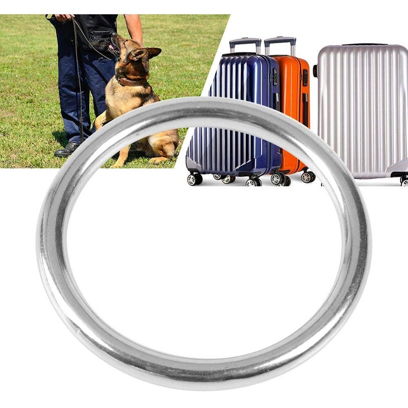 Welded Steel Rings, Rustproof 304 Stainless Steel 45mm Steel Ring