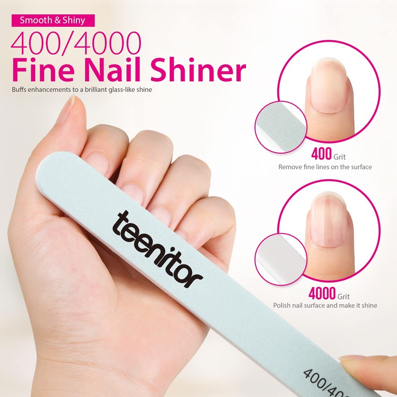Teenitor Nail Gel Remover Tools Kit with Nail Remover Clips,
