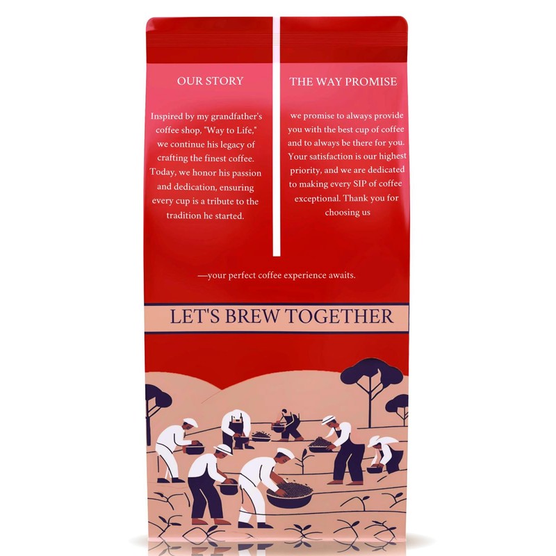 WAY Coffee Medium Roast Whole Bean Coffee - The Original