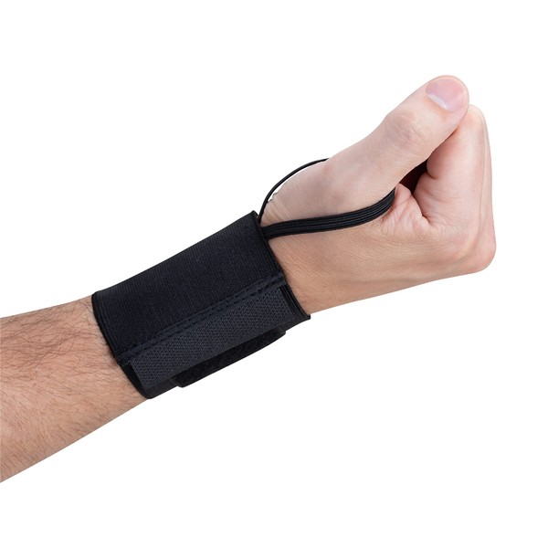 Allegro Industries 7211-03 RIST‐Rap Wrist Support with Thumb, One Size, Black