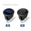 RUNCCI-YUN Pack of 5 DC 12 V 20 A Round
