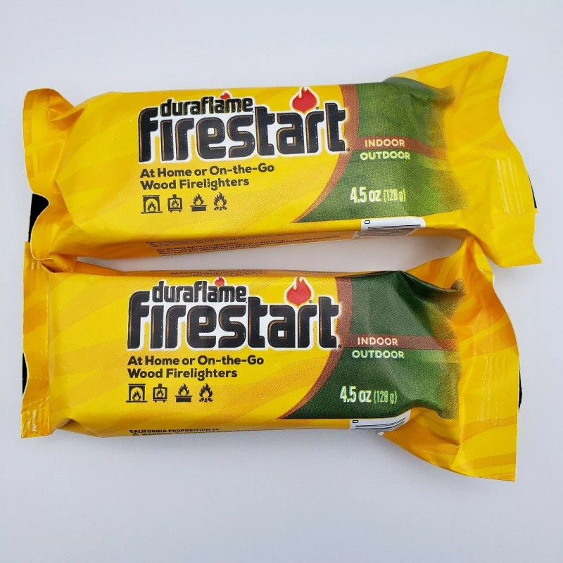Duraflame Firestart 4.5oz Indoor/ Outdoor Easy Light Fire-starters 2 Packs