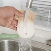 Hezhou Pack of 3 Cat Shaped Kitchen Sponges in the