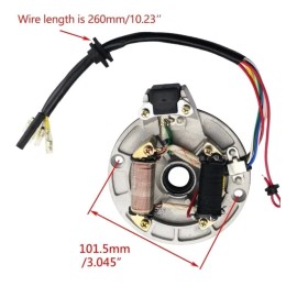 Lifan PRO BAT Lifan Magneto Flywheel Stator Plate for CRF50CRF70 110cc 125cc 90cc...