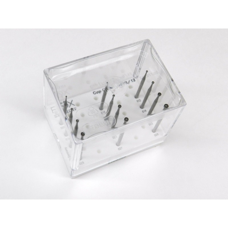 Cup Burs Fig 77B Concave Cutter Fraises Assortment 009-029 Set