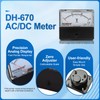 Baomain DH-670 DC 0-50A Analog Amp Panel Meter Current Ammeter