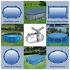 150ft Pool Cover Cable with Rustproof Aluminum Winch for Above