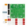 Soldering Practice Kit Adjustable Speed Flow LED Light Soldering Projects