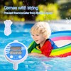 Volumoon Floating Thermometer, Solar Swimming Pool Water Temperature Display Tester,