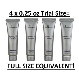 SkinMedica Vitamin C+E Complex 4 X 0.25 Oz. Trial= Full Size Equal! New! Fresh!