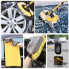 NEZENO 57'' Car Wash Brush with Long Handle Chenille Microfiber