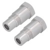 POCREATION 2Pcs Oxygen Sensor Adapter Welding Plug Engine Auxiliary with