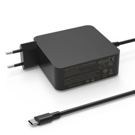65W USB C Ladegerät Netzteil USB-C Laptop Ladekabel für Lenovo ThinkPad X1 Tablet L580 L590 L480 T14 T15 T480 T490 T580 Yoga 720 730 720-13ikb 910 910-13 910-13IKB 910-131KB 1