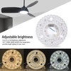 LED Ceiling Fan Light, 4.92 Inch Retrofit Light Kit Replacement