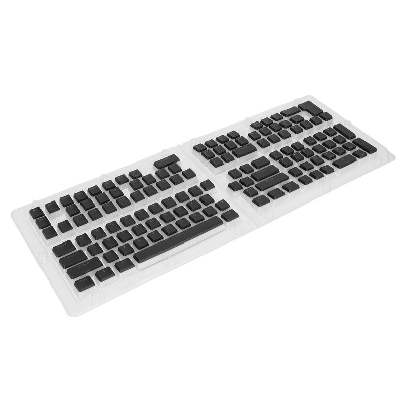 Keyboard Keycaps 129 Keys Pudding Transparent OEM Height PBT Two