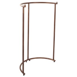 SSWBasics Boutique Cobblestone Half Round Clothing Rack