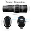 16x52 Monocular-Telescope Monoculars High Powered with Smartphone Adapter Telescope Hunting
