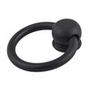 Renovators Supply Manufacturing Cabinet Handles 2 in. Black Wrought Iron