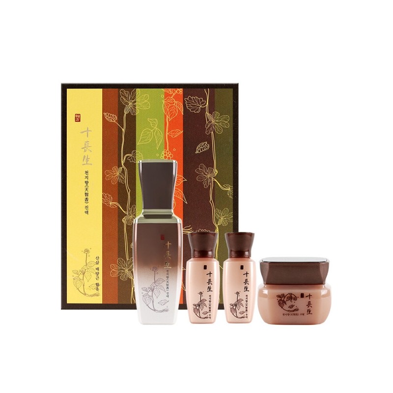 Rose Ten Longevity Spirits Cheonjihyang Essence 45ml Special Set /