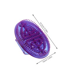 ORFOFE 4Pcs Meridian Pressure Massage Brush Handheld Body Relaxation Tool for Spa and Daily Use Ergonomic Design for Acupoint Activation and Fatigue Relief Durable PVC Material for Beauty