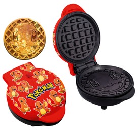 Uncanny Brands Pokémon Charmander Mini Waffle Maker - Charmander on Your Waffles