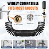 3 Pcs Drain Bladder Kit, Drain Cleaning Bladder Fits 1"