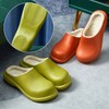 Versatile Crossover EVA Slippers (Indoor & Outdoor) Fleece-Lined Slippers White/M (250)