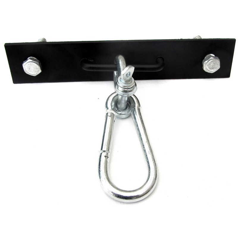 SHIHAN-17 SOLID Boxing Bag HOOK Setup Station in Home Gym.